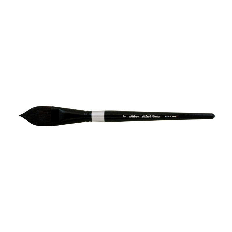 Black Velvet&reg; Brush, Oval Wash, Size 1