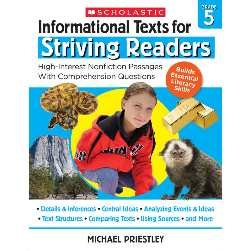 Informational Texts for Striving Readers: Grade 5