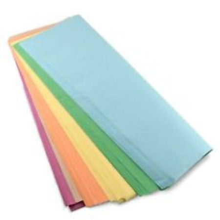 Hygloss Non-Bleeding Tissue Paper Pastel Colors Assortments 20" X 30" - 24 sheets/pkg.