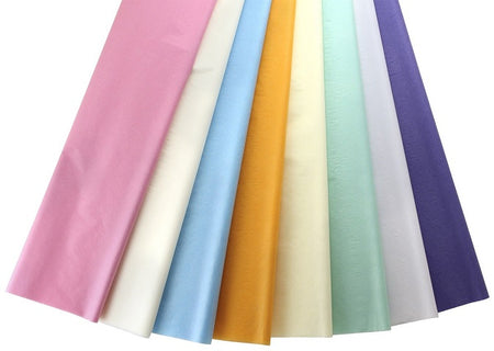 Hygloss Non-Bleeding Tissue Paper Pastel Colors Assortments 20" X 30" / 144 Sheets