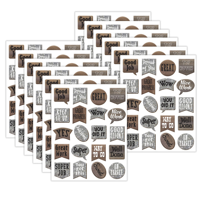 Home Sweet Classroom Stickers, 120 Per Pack, 12 Packs