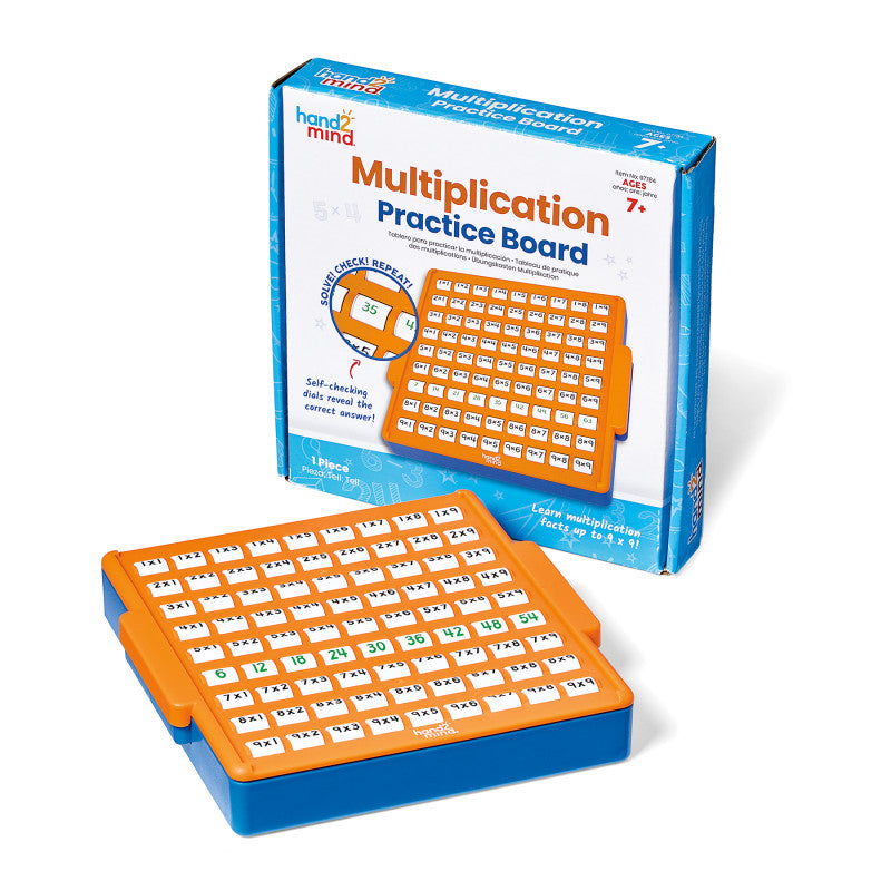 Multiplication Practice Board, 81 Facts