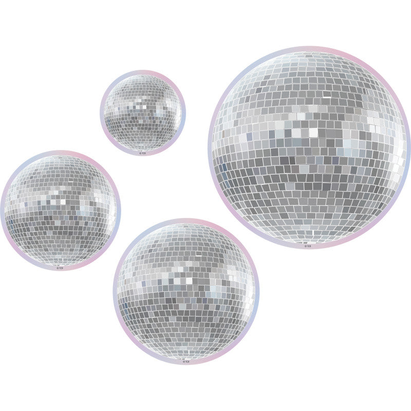 Disco Balls Accents, Assorted Sizes, Pack of 60
