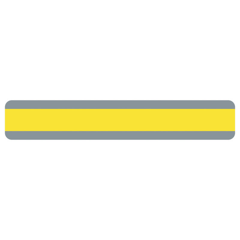 Double Wide Sentence Strip Reading Guide, 1-1/4" x 7-1/4", Yellow
