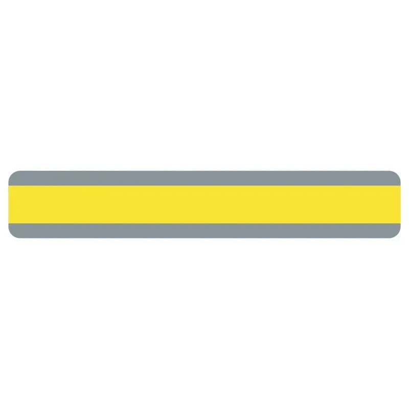 Double Wide Sentence Strip Reading Guide, 1-1/4" x 7-1/4", Yellow