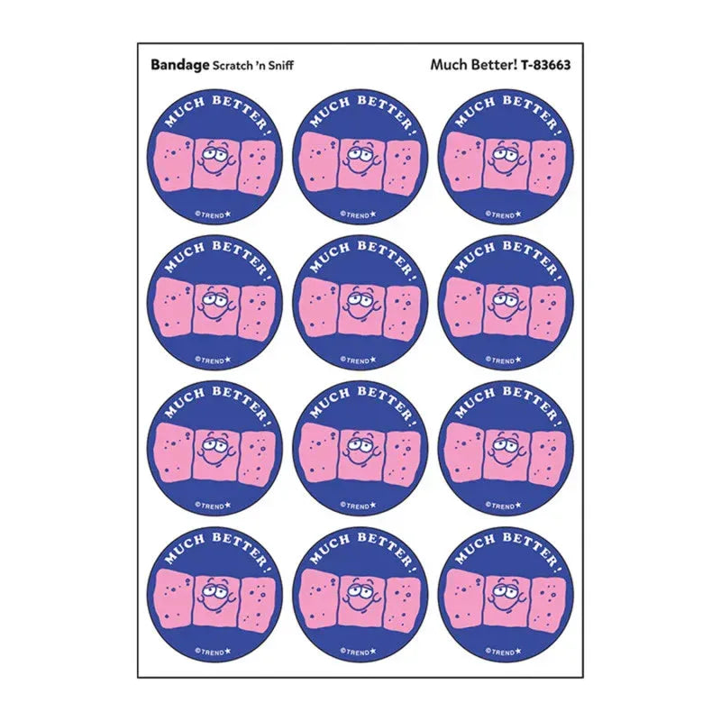 Much Better!/ Bandage Scent Stickers, 24 ct.