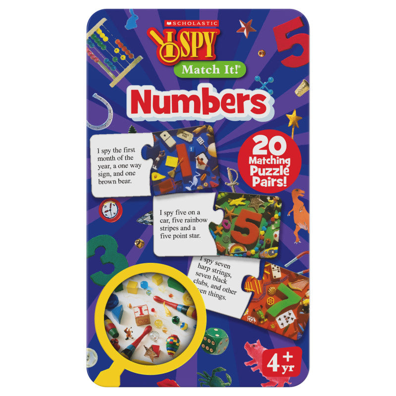 I Spy - Match It! Tin - Numbers