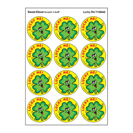 Lucky Me!/ Sweet Clover Scent Stickers, 24 ct.