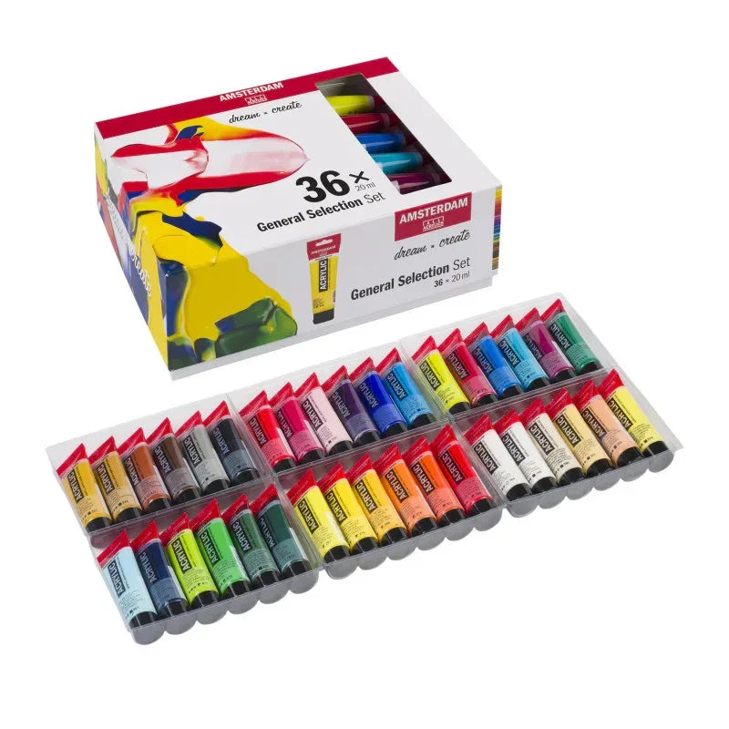 Standard Acrylic General Set, 36 x 20mL