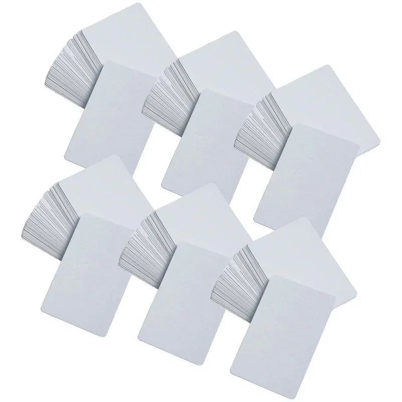 Blank Playing Cards, 50 Per Pack, 6 Packs