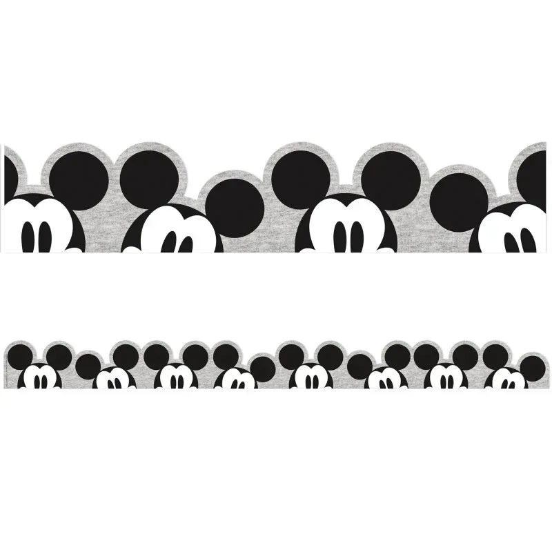 Mickey Mouse&reg; Throwback Peeking Mickeys Extra Wide Deco Trim&reg;, 37 Feet