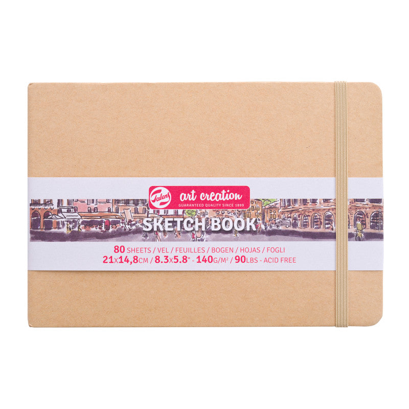 Sketchbook, 80 Sheets, 90lbs, Kraft Cover, 8.3" x 5.8" (A5) 8ae9c8aa1cb9c8decf22a2f9436430252c28d87d