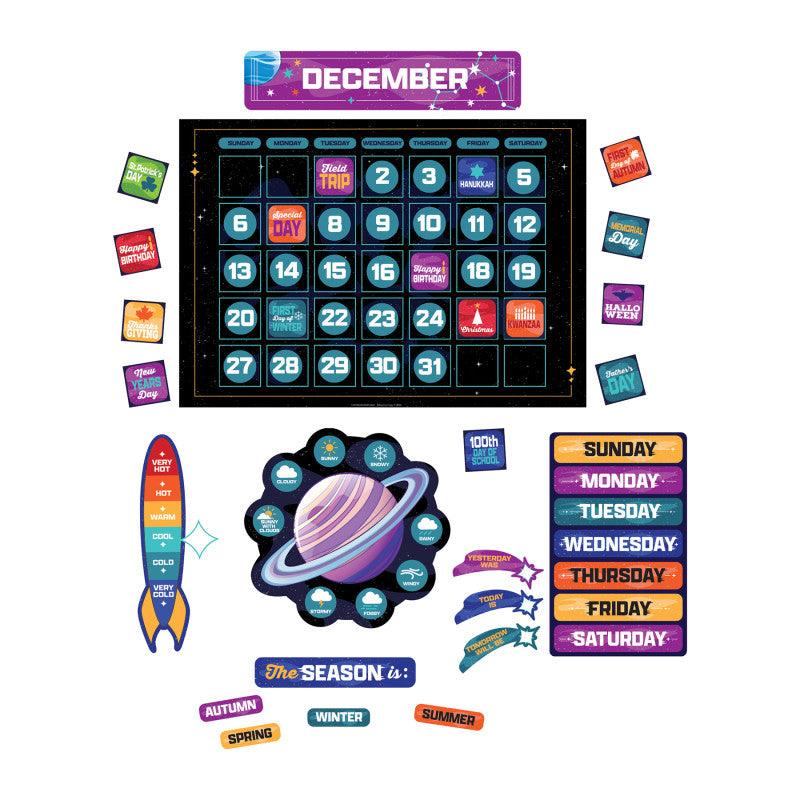 Mission to Explore Calendar Bulletin Board Set, 97 Pieces