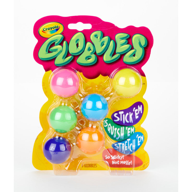 Globbles Fidget Toy, Pack of 6
