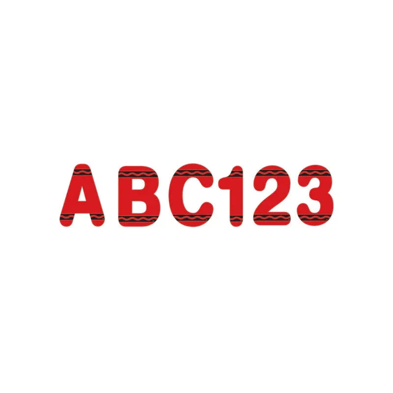 Crayola&reg; Red Deco Letters, 178 Per Pack, 3 Packs