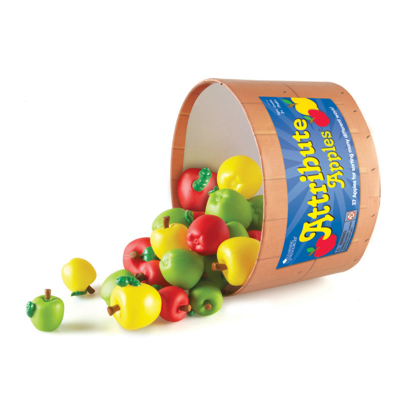 Attribute Apples, Sorting and Matching, 27 Pieces