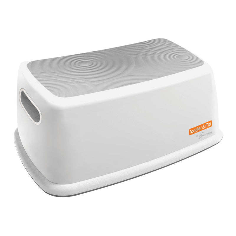 Toddler & Me&trade; Step Stool, Gray/White