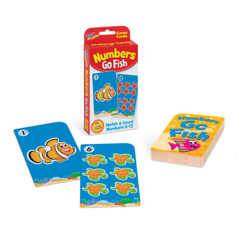 Numbers Go Fish Challenge CardsÂ®