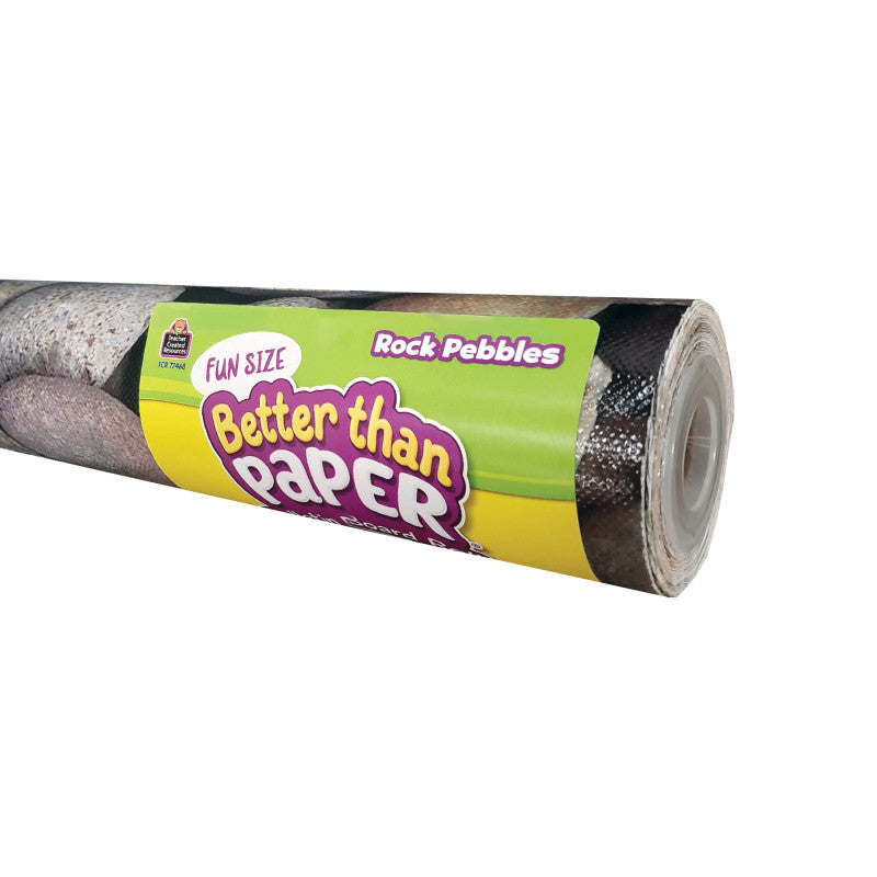Fun Size Better Than Paper&reg; Bulletin Board Roll, 18" x 12', Rock Pebbles