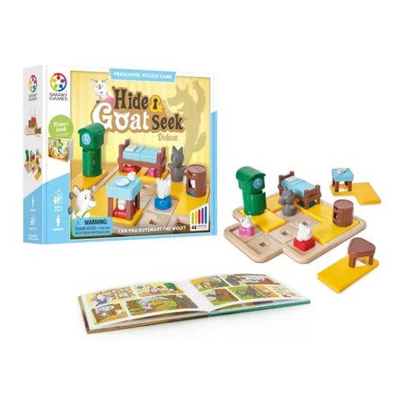 Hide & Goat Seek Deluxe Preschool Puzzle Game