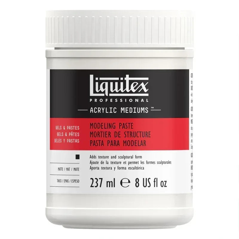 Professional Acrylic Modeling Paste, 8 oz (237 mL)
