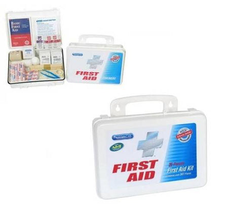 First Aid Kits for up to 25 People, Contains 303 Pieces kit , FAO 90100