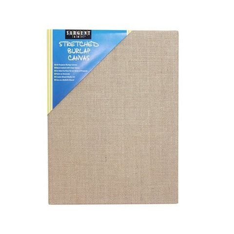 Sargent Art Stretched Burlap Canvas, 9" x 12" (90-2028)