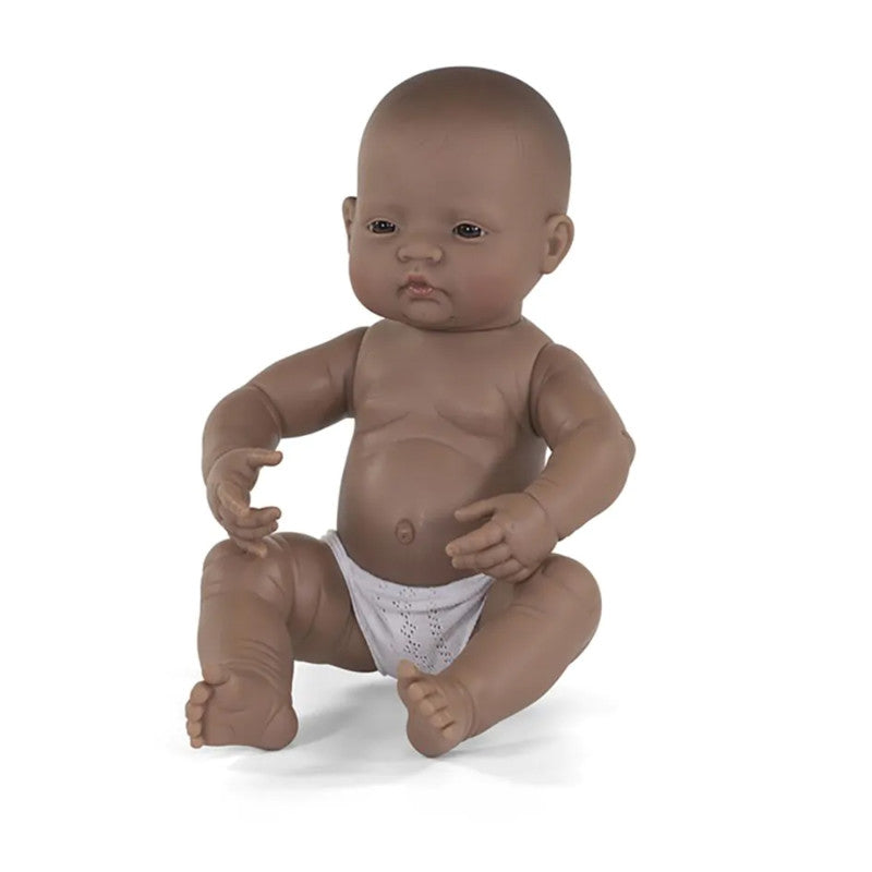 Anatomically Correct Newborn Doll, 15-3/4", Hispanic Boy
