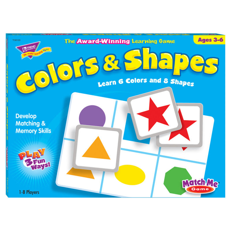 Colors & Shapes Match Me&reg; Games