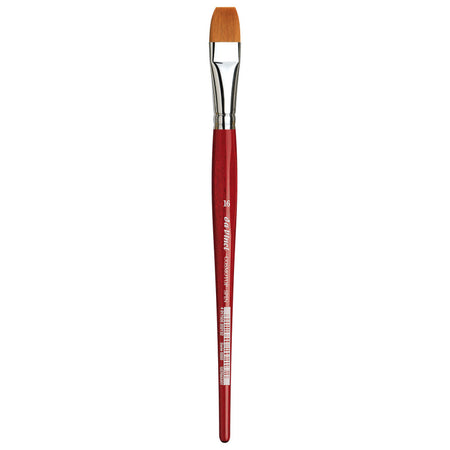 COSMOTOP-SPIN Silkpainting Brush, Synthetic, Watercolor, Flat, Size 16