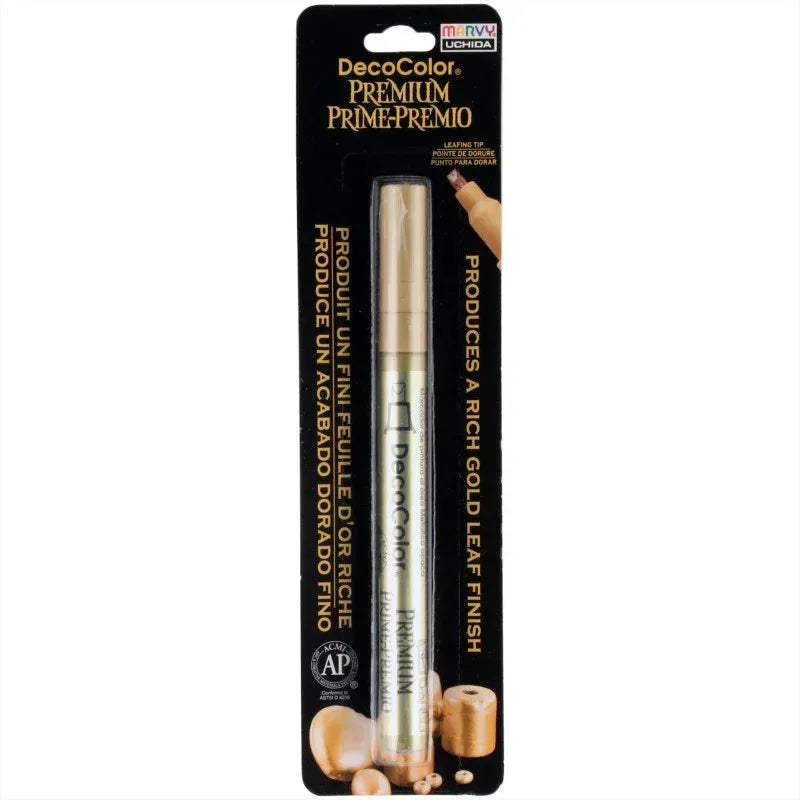 DecoColor® Premium Paint Marker, 250-S, Leafing Tip, Gold