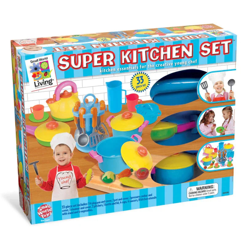 Young Chef's Super Kitchen 33-Piece Playset