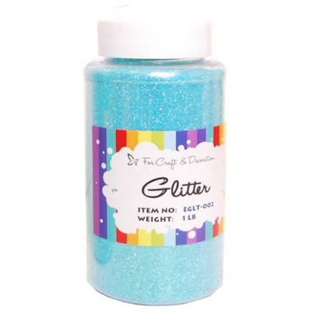 Craft Sparkle Glitter 16 Ounce Shaker Jar Baby Blue