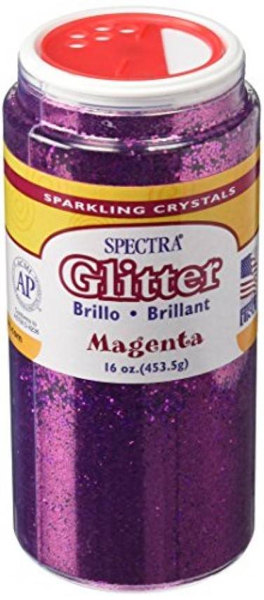 Pacon Craft Glitter, 16 Ounce Bottle Magenta