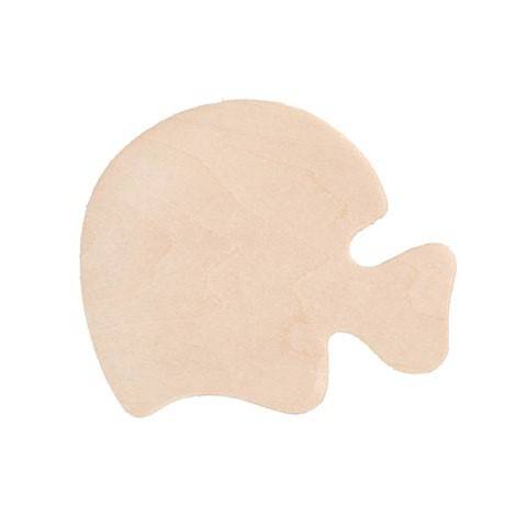 Wood Cutout - Football Helmet - 3 inches (9144-22)