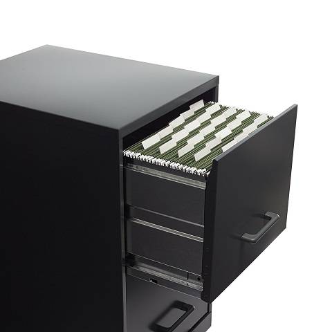 Hanging File Folders - Letter Size (25 Pack) - Standard Green ,1/5 cut tabs