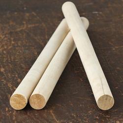 Wooden Dowel Rods - 3/4" x 12 inches, Pack of 3