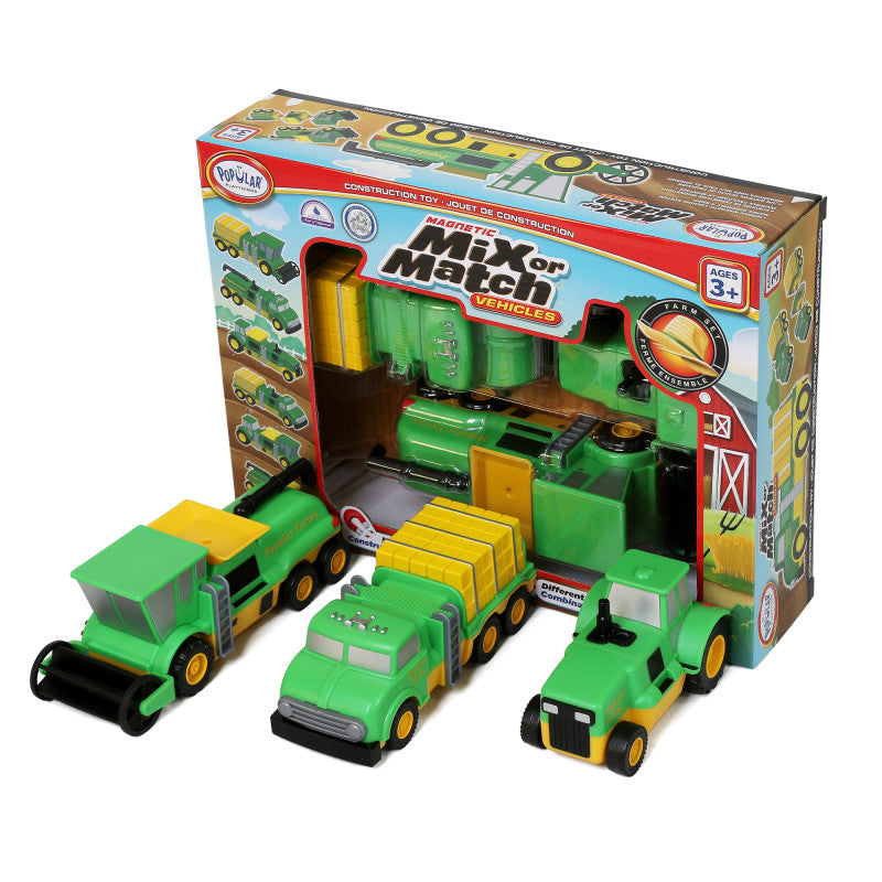 Magnetic Mix or Match&reg; Vehicles, Farm