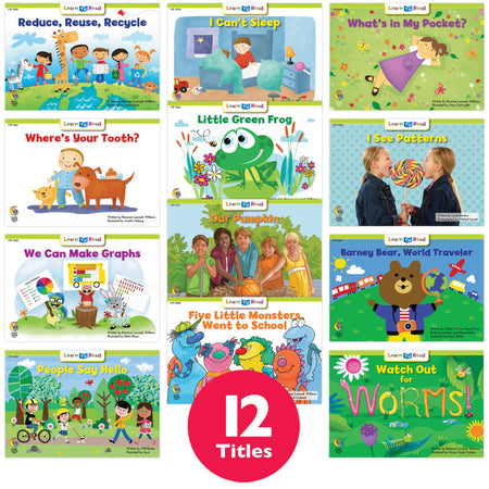 Learn to Read Variety Pack 6, Level D, 12 Titles