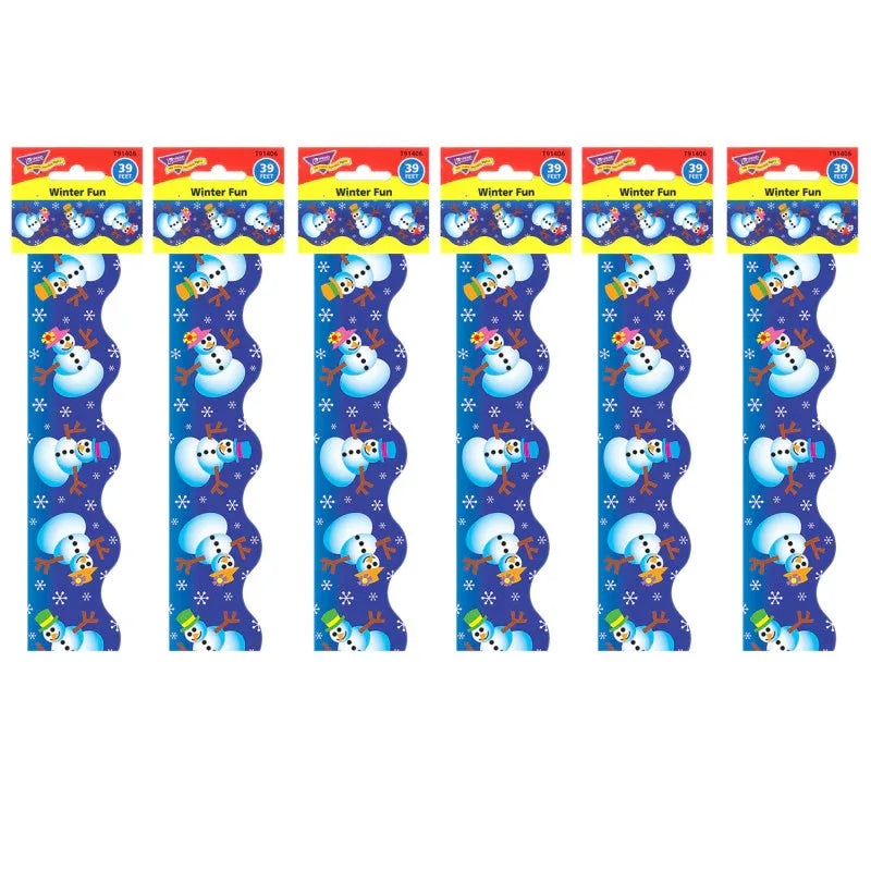 Winter Fun Terrific Trimmers&reg;, 39 Feet Per Pack, 6 Packs