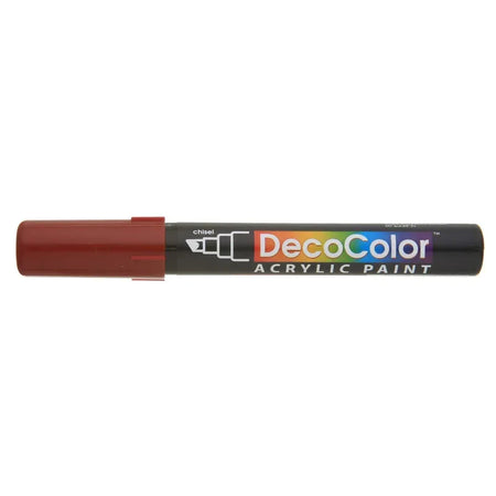 DecoColor® Acrylic Paint Pen, 315-S, Chisel Tip, English Red #28