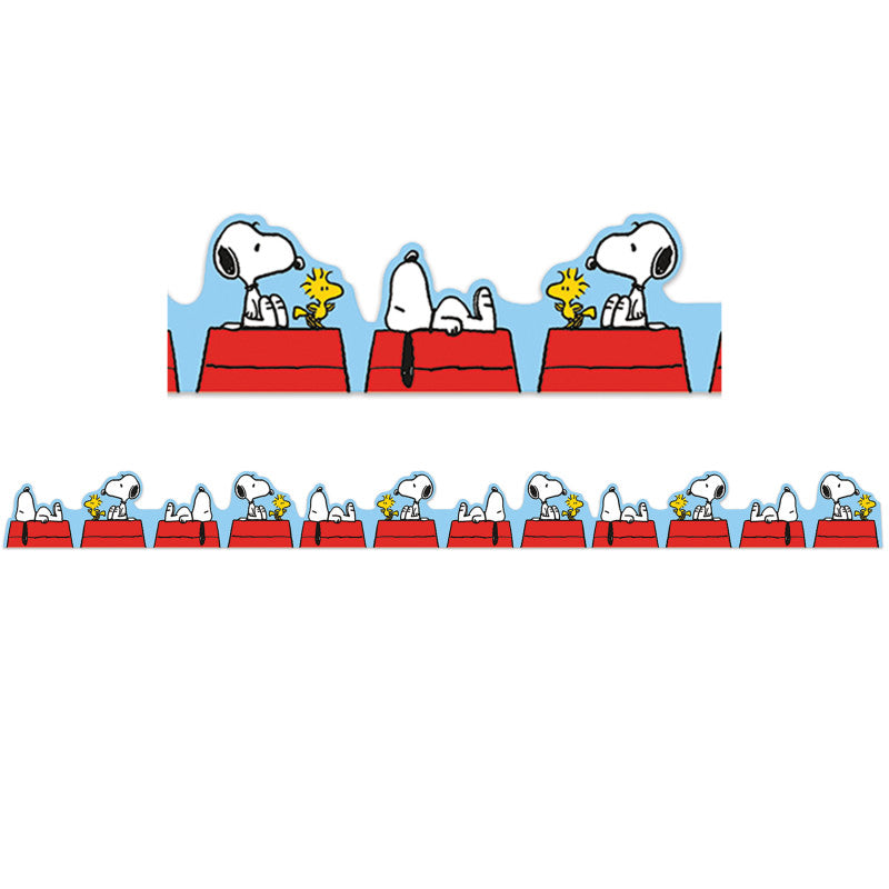 Peanuts&reg; Snoopy on Doghouse Extra Wide Die-Cut Deco Trim&reg;, 37 Feet