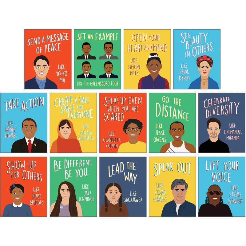 Mini Posters: Be an Ally Like Me Poster Set