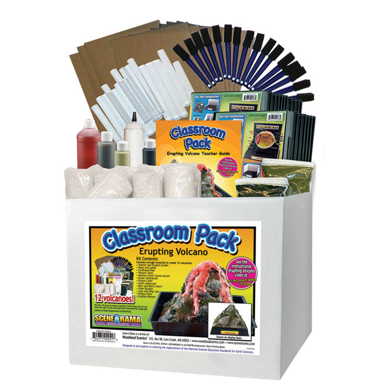 Scene-A-Rama&reg; Erupting Volcano Classroom Pack&trade;