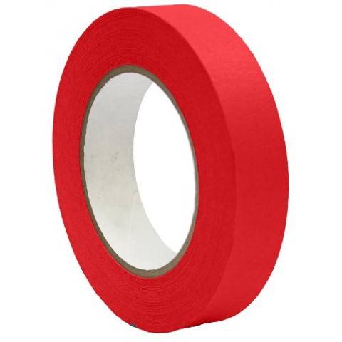 Mavalus Masking Tape 1" X 60 Yards Red