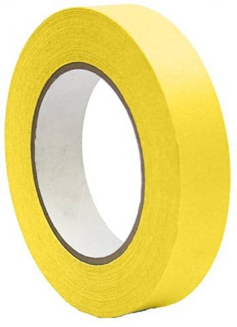 Mavalus Masking Tape 1" X 60 Yards Yellow