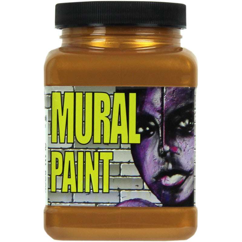 Mural Paint, Pint, Glam Rock (Gold Metallic)