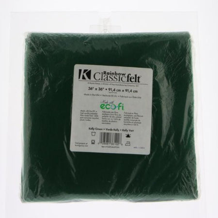 Felt by the Yard - 36" x 36" - Kelly Green