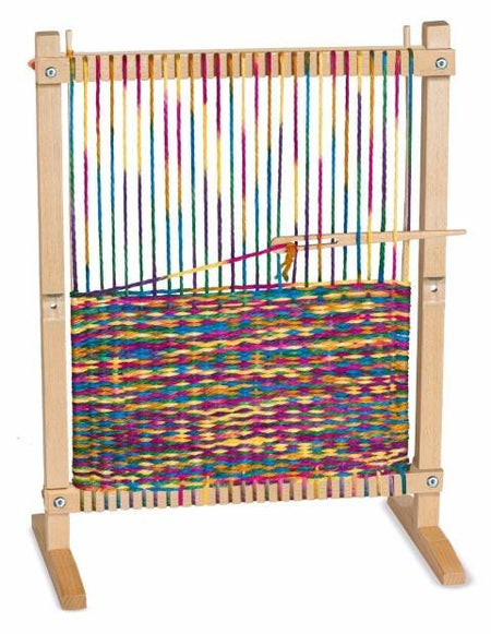 Melissa & Doug LCI9381 Wooden Multi-Craft Weaving Loom: Extra-Large Frame