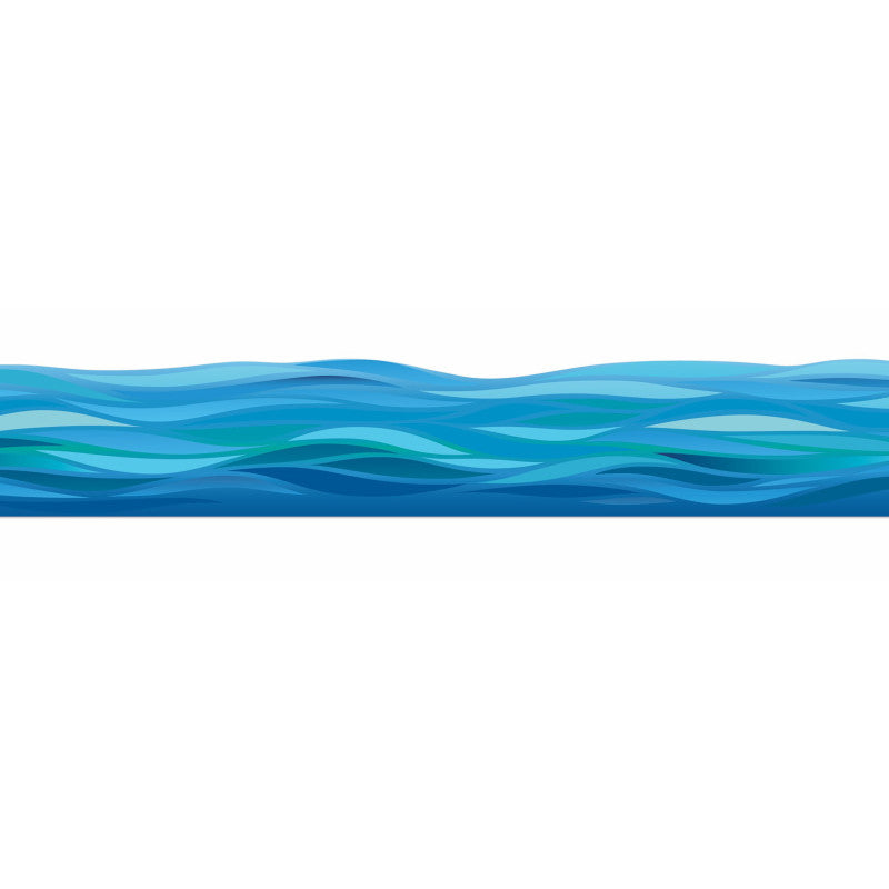 Seas the Day Waves Deco Trim&reg;, 37 Feet